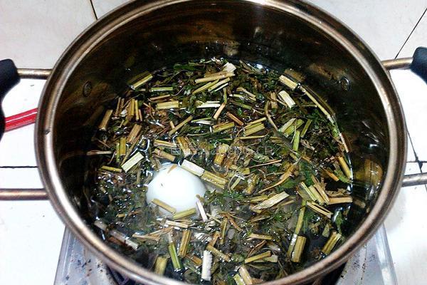 益母草当归煮鸡蛋的做法图解4