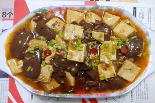烧双色豆腐的做法图解6
