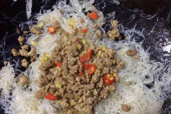 蚂蚁上树的做法图解8