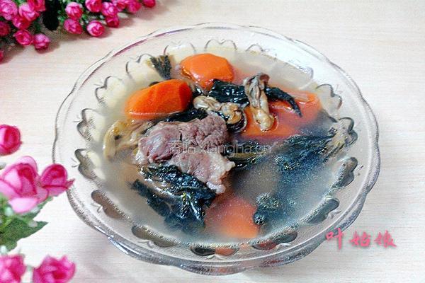 菜干蚝鼓猪骨汤的做法图解8