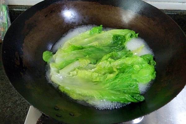 蚝油生菜的做法图解2