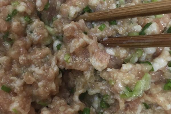 肉馅蛋卷的做法图解4