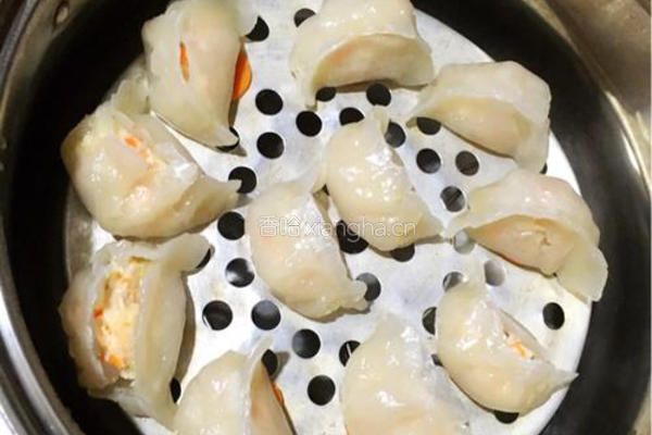 水晶虾饺的做法图解11