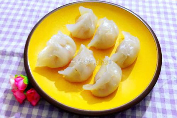 水晶虾饺的做法图解12