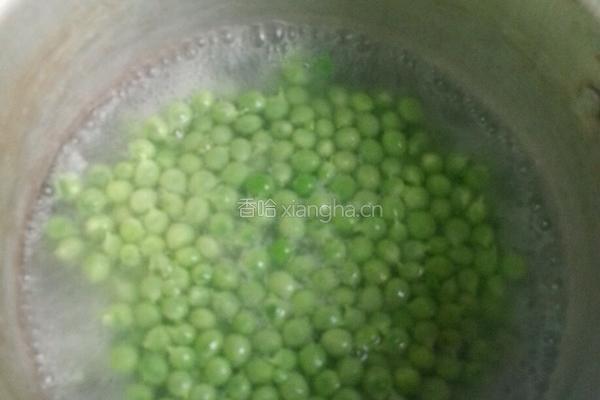 豌豆噗鸡蛋的做法图解3