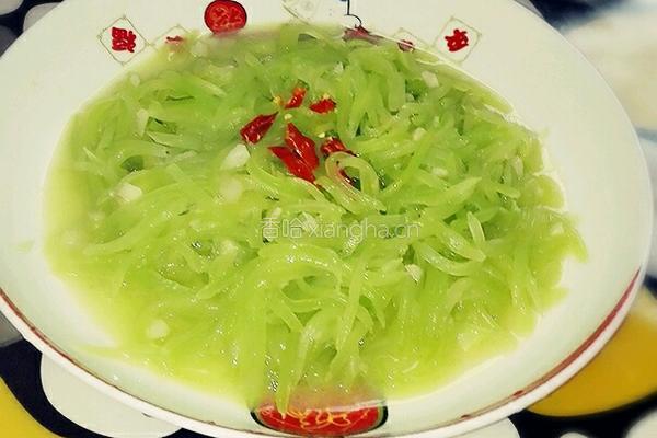 蒜蓉炒莴笋的做法图解6