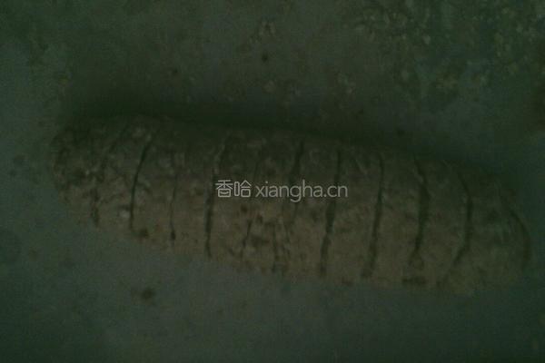 银鹭八宝粥金线虫面包（咖喱椒盐鱼泥肠）的做法图解4