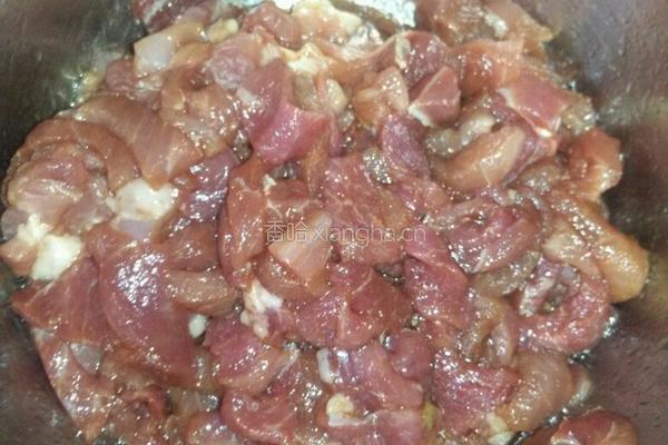 肉丝卷豆腐皮的做法图解1