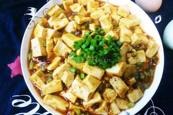 蒜苔豆腐的做法图解8