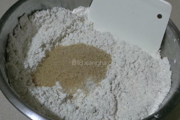 香蕉酸奶巧克力司康的做法图解2