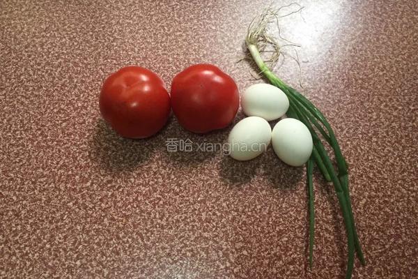 番茄炒鸡蛋的做法图解1