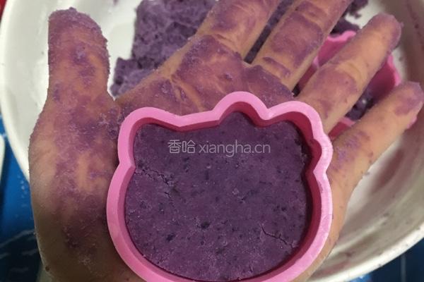紫薯饼的做法图解5