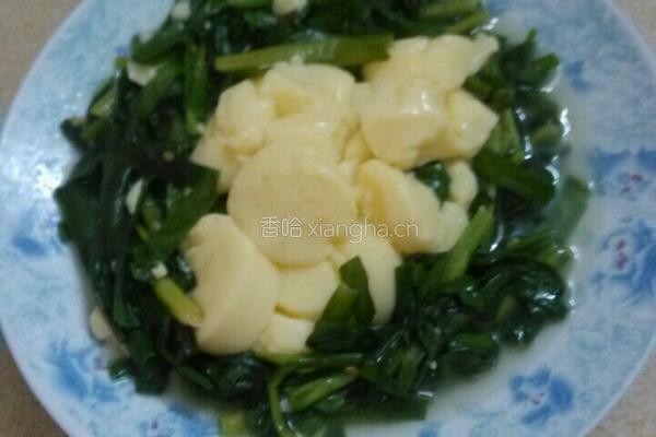 日式豆腐炒韭菜的做法图解6