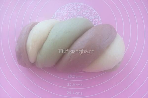 香三色土司的做法图解10