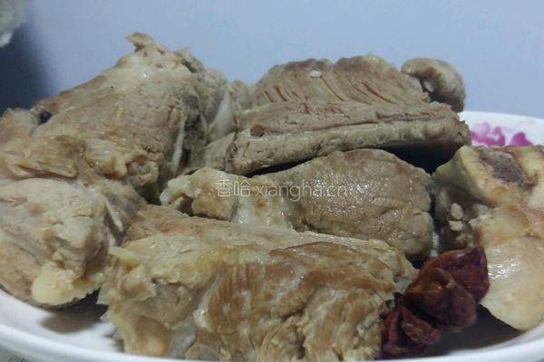 排骨炖山药的做法图解4