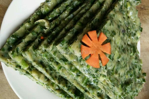 油麦菜饼的做法图解7