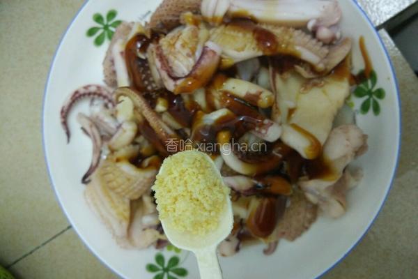 鱿鱼煲仔饭的做法图解6
