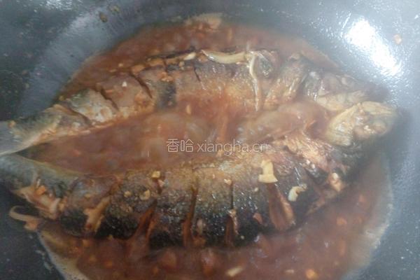 酱烧秋刀鱼的做法图解4