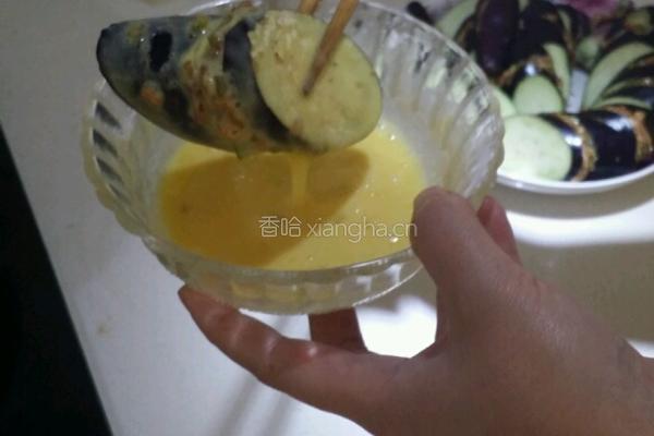 炸茄盒的做法图解5