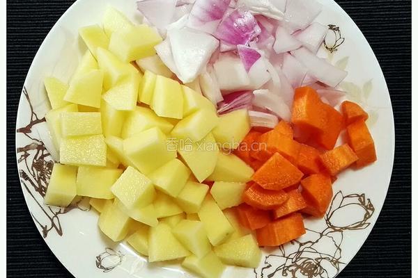 咖喱牛肉饭的做法图解1