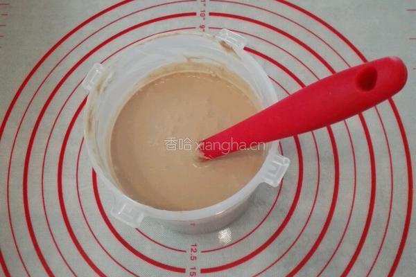 面包机自制巧克力牛奶冰淇淋的做法图解3