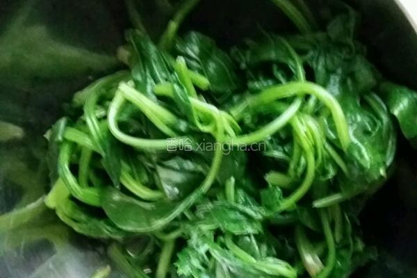 猪肝菠菜汤的做法图解4