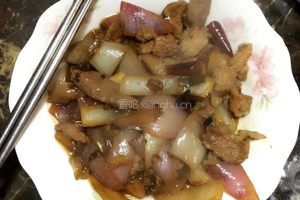 葱爆羊肉的做法图解8