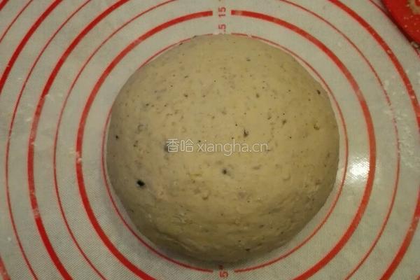 面包机自制低糖十谷米窝窝头的做法图解6