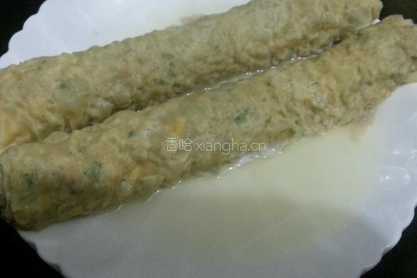 豆皮包肉的做法图解7
