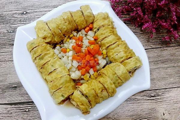 豆皮包肉的做法图解9