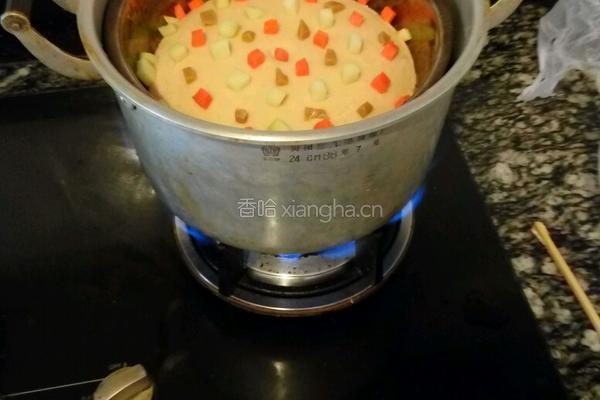红糖草莓发糕的做法图解7