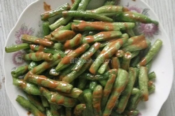 干煸豆角的做法图解3