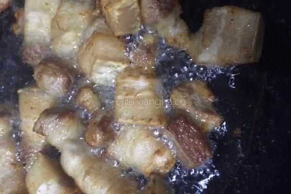 鲜笋烧肉的做法图解6