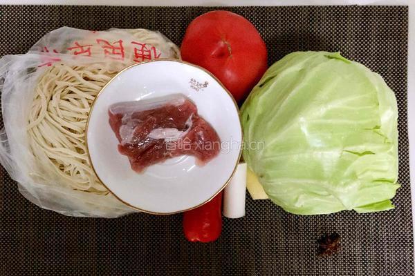 蒸卤面的做法图解1