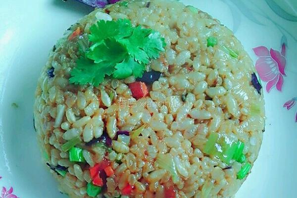 花式炒饭的做法图解5
