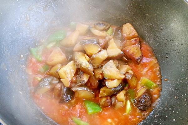 烧茄子的做法图解12