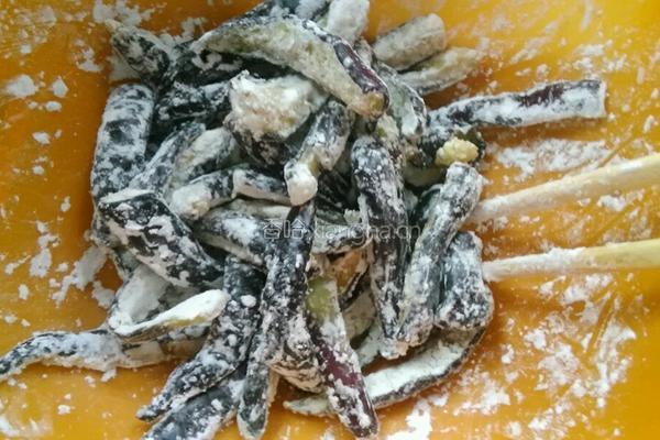 干煸茄子的做法图解6