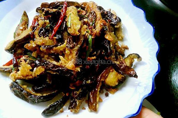 干煸茄子的做法图解17