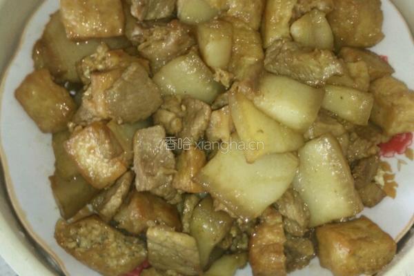 红烧肉加豆腐泡的做法图解5