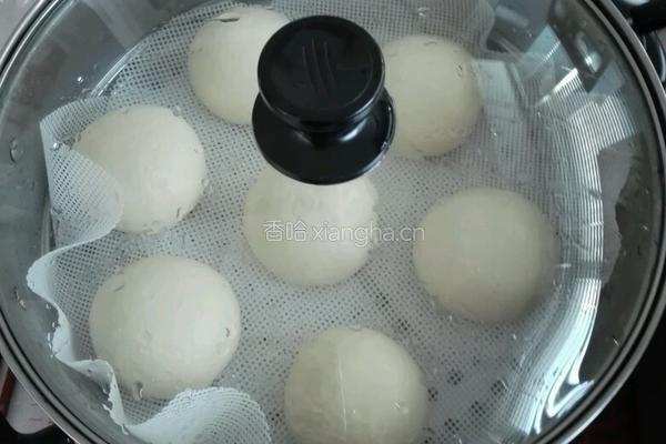 面包机自制低糖白馒头的做法图解7