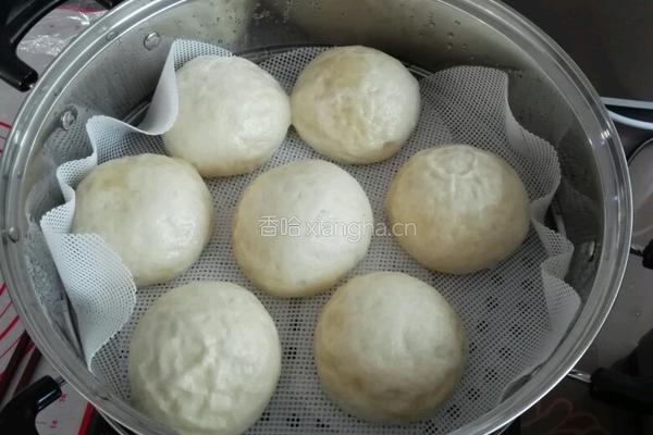 面包机自制低糖白馒头的做法图解9