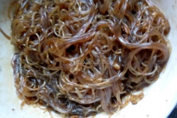 凉拌粉丝的做法图解4