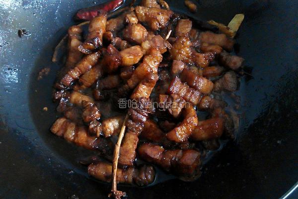 土豆烧五花肉的做法图解4