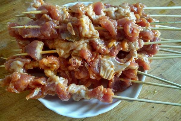 孜然羊肉串(烤箱版)的做法图解5