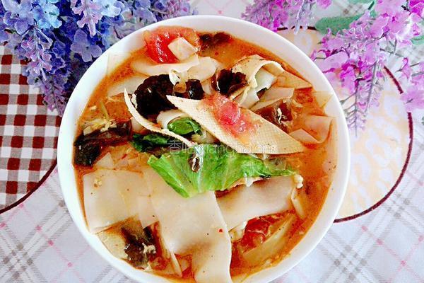 烩面片的做法图解14