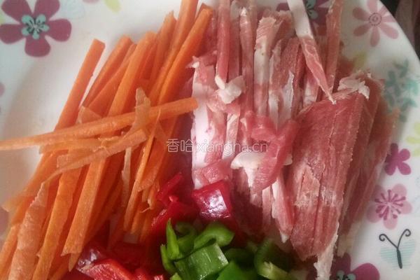 乌冬面炒泡菜丝的做法图解4