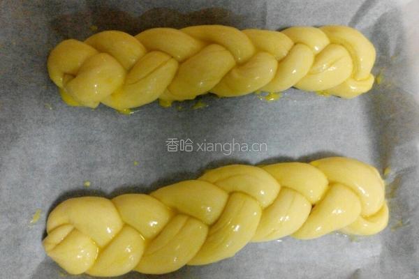 淡奶油辫子面包的做法图解12