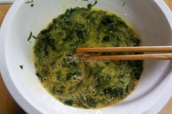 香椿炒蛋的做法图解3