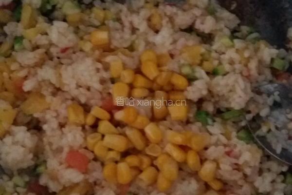 美味菠萝饭的做法图解6