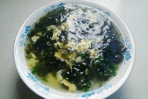 紫菜蛋花汤的做法图解6